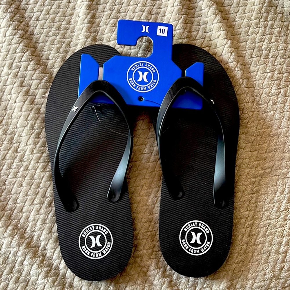 Brand new size 10 Hurley flip flop